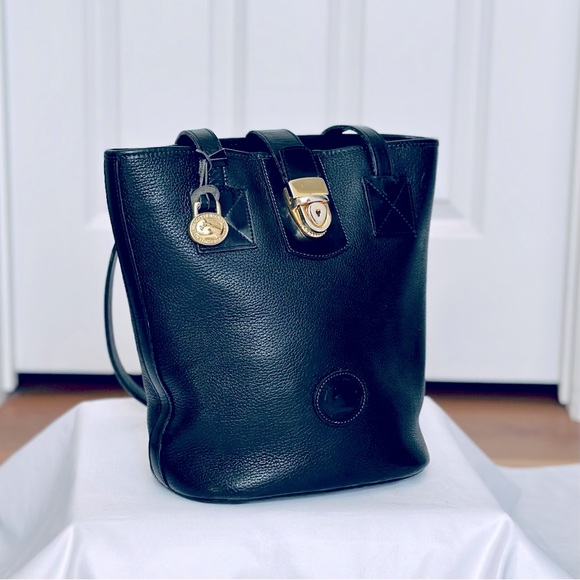 Dooney & Bourke Vintage Bucket Bag - Black - Picture 7 of 11